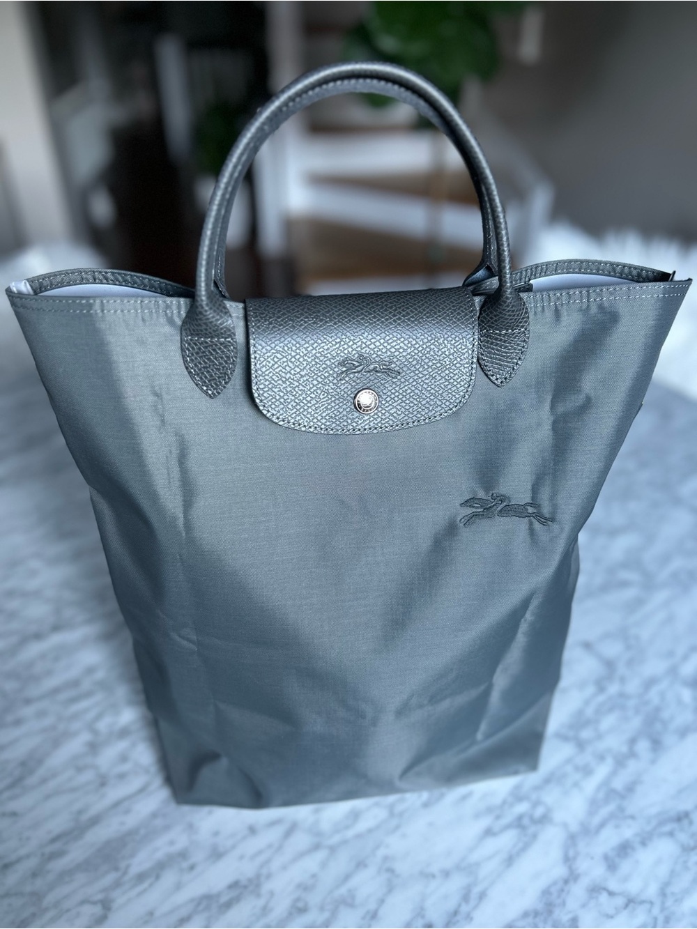 LONGCHAMP Medium Le Pliage Tote Bag - Graphite